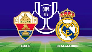 Real Madrid Vs Elche BV [upl. by Eannaj]