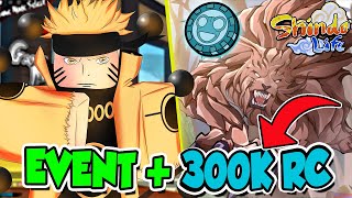 300K RELLcoins Code  Free UGC Do This Now In Shindo Life Newest Event Update [upl. by Nylahsoj]