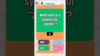 P3 Test Your Vocabulary Can You Guess the Right Synonyms quiz riddles foryou funnyvideos [upl. by Acinorej]