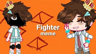 Fighter meme  TYSM for 248 subs  TW Flash  Haikyuu  Gacha Neon [upl. by Ramedlaw]