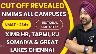 NMIMS All Campuses XIMB HR TAPMI KJ Somaiya Great Lakes Chennai CUTOFF Kitne Score Par Call [upl. by Anovad]