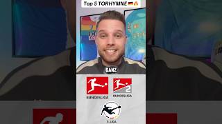 Top 5 TORHYMNEN 🇩🇪🔥 torhymne bundesliga fußball hymne [upl. by Demaria]