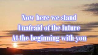 Lyrics Richard Marx amp Donna Lewis  At the beginning [upl. by Virnelli]