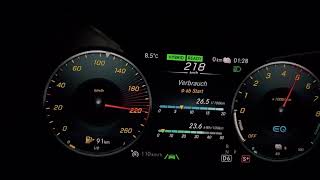 Mercedes C300e W205 acceleration [upl. by Einegue]