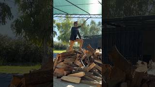 Lavori 68 🪵🔥lavori cantieri legna organize satysfing autunno freddo casa vlog [upl. by Amlus]