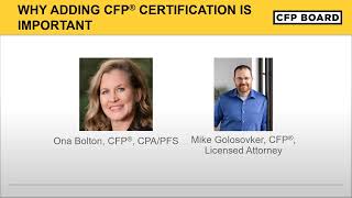 Completing the Accelerated Path for CFP® Certification [upl. by Pogue]