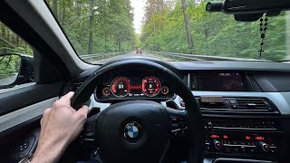 Bmw f10 530d xDrive LCI 4K TEST DRIVE Sport ModePOV Driveacceleration [upl. by Anaimad]