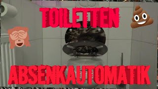 Toilettendeckel absenkautomatik  Automatic toilet lid [upl. by Fanya]