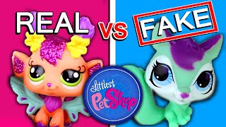 FAKE LPS  Fake vs Real Littlest PetShop [upl. by Ardaed]