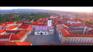 ZAGREB Croatia 2016 DJI Phantom 3 [upl. by Bock]