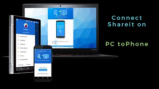 How to Connect PC and Phone via Latest Shareit [upl. by Selassie]