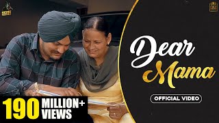 DEAR MAMA Full Video Sidhu Moose Wala Kidd HunnyPK Films  GoldMedia  Latest Punjabi Songs 2020 [upl. by Geri]