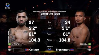 Oscar Collazo vs Knockout CP Freshmart 20241116 [upl. by Aminta]