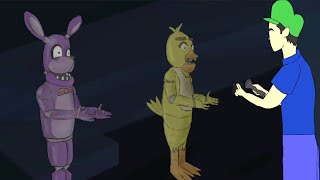 FERNANFLOO SORPRENDIDO EN FIVE NIGHTS AT FREDDYS ANIMACIÓN  FERNANFLOO ANIMADO [upl. by Masterson265]