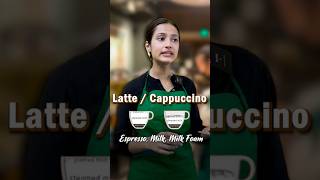 Types of coffee in Starbucks english vocabulary learnenglish englishgrammar coffee viralvideo [upl. by Varin]