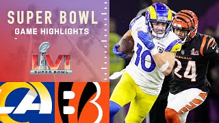 Rams vs Bengals  Super Bowl LVI Game Highlights [upl. by Ordep]