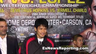 Yoshihiro Kamegai a boxing star from japan to fight on maidana vs lopez card [upl. by Barnett]