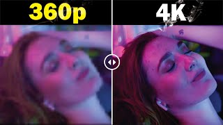 How to Increase Low Quality Video to Full HD4K Resolution [upl. by Divod713]