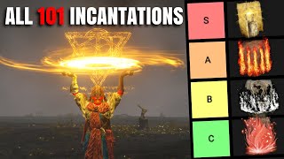 Every Incantation Ranked Elden Ring Spell Tier List Patch 110 fromsoftware [upl. by Grosvenor]