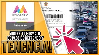 Como sacar el formato de pago de tenencia y refrendo 2023 ESTADO DE MEXICO  Pagar tenencia en linea [upl. by Aicirtap216]