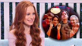 Riverdales Madelaine Petsch Plays Superlative Game with Characters [upl. by Cinelli]