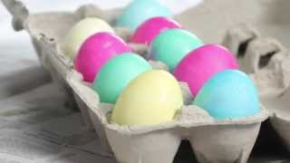 How to Dye Easter Eggs  Real Simple [upl. by Glennie]