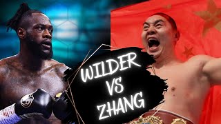 Deontay Wilder vs Zhilei Zhang Fight Prediction [upl. by Wheaton]