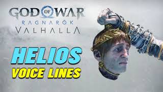 God of War Ragnarok Valhalla  Helios Voice Lines [upl. by Ailuy]