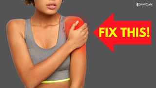 How to Get Rid of Rotator Cuff Pain at Home NO EQUIPMENT [upl. by Ettevahs]