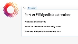 Introduction to MediaWiki 2023 Wikipedias extensions Part 2 [upl. by Asinet]