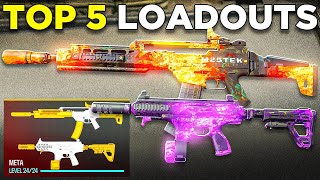 TOP 5 META LOADOUTS in SEASON 3 👑 Warzone 3 Best Class Setups  MW3 [upl. by Aratal]