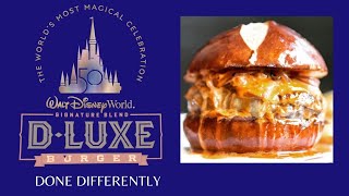 DAY 21 MY VERSION OF A DLUXE BURGER FROM DISNEY SPRINGS [upl. by Teresita]