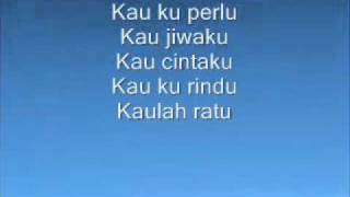 Aliff Aziz ft Joanna  Kalau Cinta LYRICS ON SCREEN [upl. by Eenel]