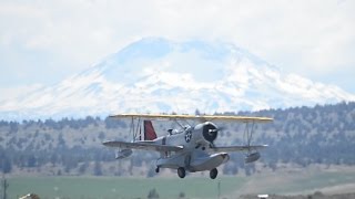 Rare Grumman J2F6 Duck N3960C Takeoff From MDJ [upl. by Hazeefah686]