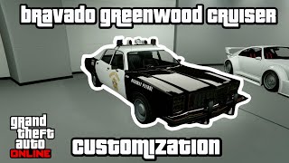 GTA Online  Bravado Greenwood Cruiser Customization [upl. by Britte225]