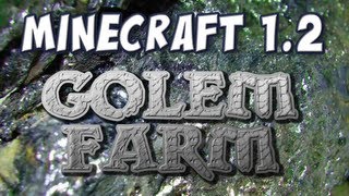 Minecraft  Golem Farm Patch 12 prerelease 08a [upl. by Annoda]