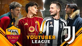 ROMA  JUVENTUS ⚽️🏆 YOUTUBER LEAGUE  GIORNATA 2 [upl. by Oigufer]