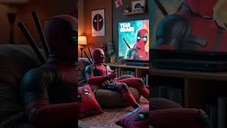 Deadpool is relaxing in the room deadpool marvel deadpooledit [upl. by Tremann]