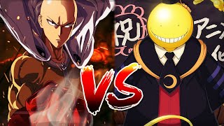 SAITAMA VS KOROSENSEI  One Punch Man x Ansatsu Kyoshitsu [upl. by Frerichs450]