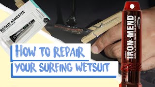 How to Repair a Surf Wetsuit [upl. by Lazare201]