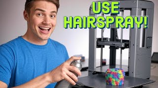 Ultimate 3D Printing Hack Hairspray [upl. by Ragse]