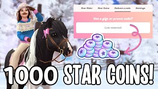 300 STAR COIN CODE FROM STAR STABLES ADVENT CALENDAR 2023 MAYBE IN OUR DREAMS [upl. by Jew]