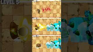 Coconut Cannon Vs Icecubed Sky Zombie Team  Plants Vs Zombies 2 [upl. by Seniag]