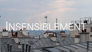 Insensiblement  Yves Montant cover by Moeun Son à Montmartre [upl. by Ahsyekat411]