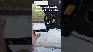 How to remove pedal assist on an Aniioki A8 Pro Max Dual Motor EBike ebike aniioki electricbike [upl. by Dupre]