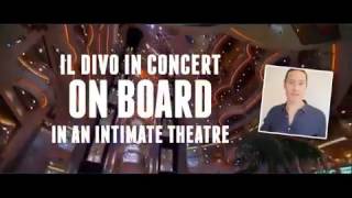 IL DIVO Concert on board 10III2017 [upl. by Ylrevaw322]