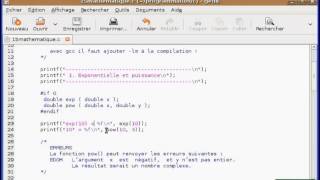 Langage C  15 Mathématique [upl. by Alasdair]