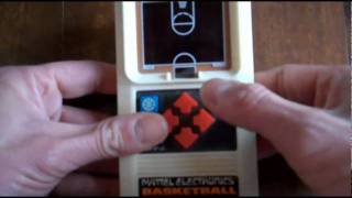 Mattel Electronics Handheld Games  Basketball 1978 [upl. by Kat]