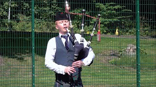 Crags of Stirling by piper Darach Urquhart during the 2021 Argyllshire Gathering Oban Highland Games [upl. by Caspar]