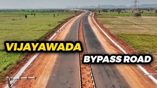 Vijayawada West Bypass Progress  Vijayawada  AP Infra Story [upl. by Romain]